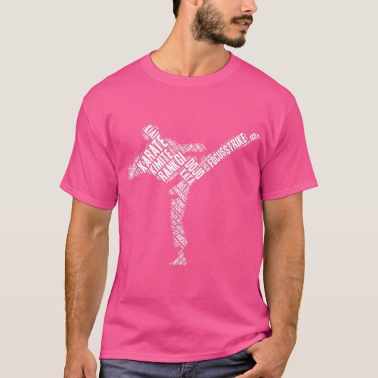 Martial Arts Karate Kung Fu T-shirt (Voorkant)