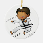 Martial Arts / Karate Ornament (Voorkant)