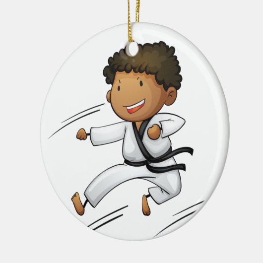 Martial Arts / Karate Ornament (Links)