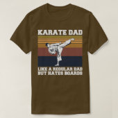 Martial Arts Karate Quote voor een Karate Papa T-shirt (Design voorkant)