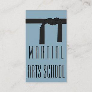 Martial Arts Karate Self Defense Visitekaartje