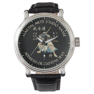 Martial Arts Karate Taekwondo Jiu-jitsu Studio Horloge