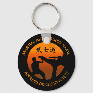 Martial Arts Karate Taekwondo Kung Fu Studio Owner Sleutelhanger