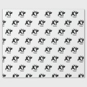 Martial Arts Karate Taekwondo Muay Thai Boys Naam Cadeaupapier (Vlak)