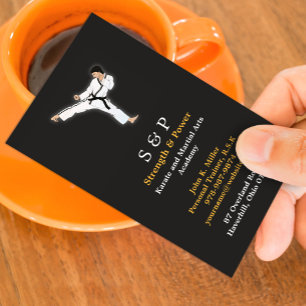 Martial Arts Karate Visitekaartje