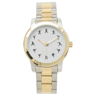 Martial Arts Karate (zwart, grijs) Horloge