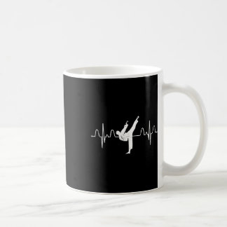 Martial Arts Karateist Heartbeat Comt Sport Athlet Koffiemok