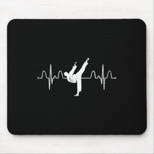 Martial Arts Karateist Heartbeat Comt Sport Athlet Muismat