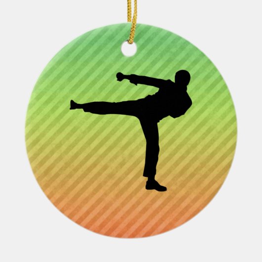 Martial Arts Keramisch Ornament (Voorkant)