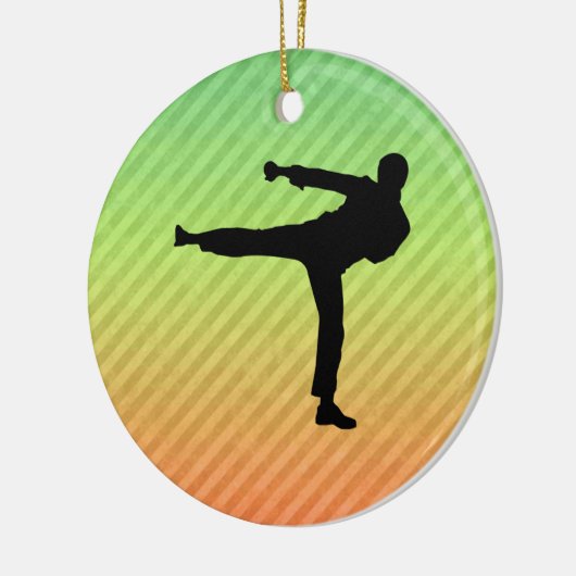 Martial Arts Keramisch Ornament (Links)