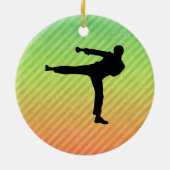 Martial Arts Keramisch Ornament (Achterkant)