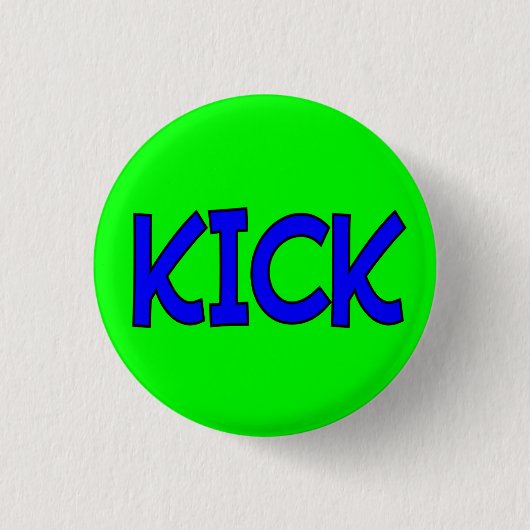 Martial Arts Kick Button (Voorkant)