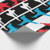 Martial Arts Kicks Cadeaupapier (Hoek)