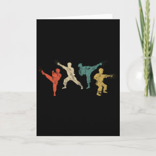 Martial Arts Kinder en Volwassenen Karate Shirt Kaart