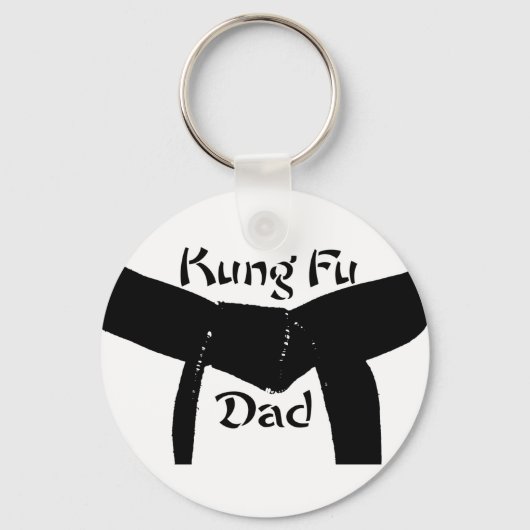Martial Arts Kung Fu Dad Sleutelhanger (Voorkant)
