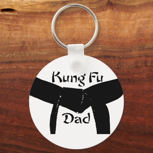 Martial Arts Kung Fu Dad Sleutelhanger (Voorkant)