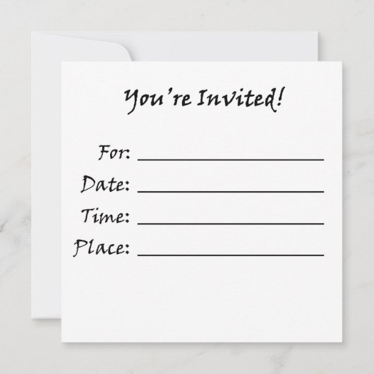 Martial Arts Lightning Invitation vrouw in Blauwgr Kaart (Achterkant)