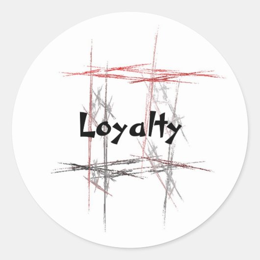 Martial Arts Loyalty Stickers (Voorkant)