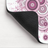 Martial Arts mam roze Butterflies Muismat (Hoek)