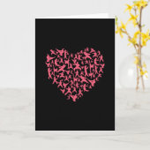 Martial Arts Meisjes Karate Hart Kaart (Gele Bloem)