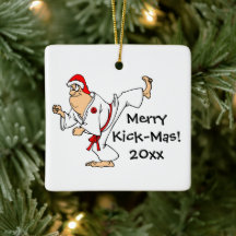 Martial Arts Merry Kick-Mas Kerstmis