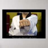 Martial Arts Middle Punch Poster (Voorkant)