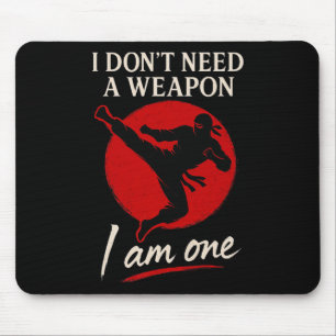 Martial Arts Ninja Fighter I Am The Weapon Kick Qu Muismat