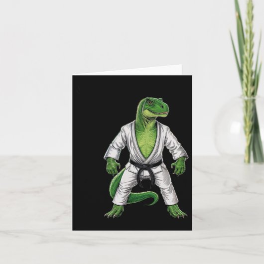 Martial Arts Ninja Jiu Jitsu Karate Kaart (Voorkant)