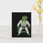 Martial Arts Ninja Jiu Jitsu Karate Kaart (Gele Bloem)