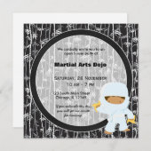 Martial Arts Open Huis Kaart (Voorkant / Achterkant)