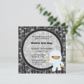 Martial Arts Open Huis Kaart (Staand voorkant)