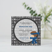 Martial Arts Open Huis Kaart (Staand voorkant)