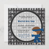 Martial Arts Open Huis Kaart (Voorkant)