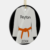 Martial Arts Oranje Belt Ornament (Rechts)
