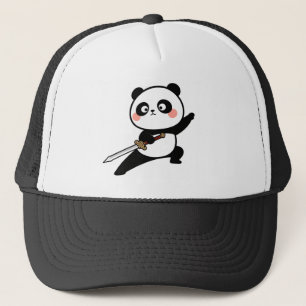 Martial Arts Panda Hoed Trucker Pet