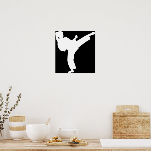 Martial Arts Poster (Keuken)