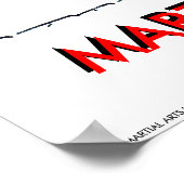 MARTIAL ARTs Poster (Hoek)