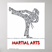 MARTIAL ARTs Poster (Voorkant)