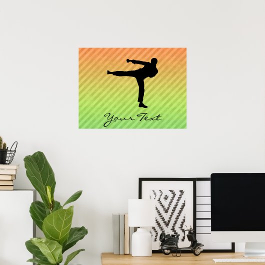 Martial Arts Poster (Thuiskantoor)