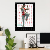 Martial Arts Poster (Thuiskantoor)