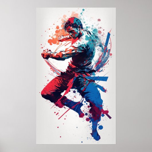Martial Arts Poster (Voorkant)