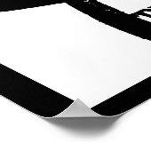 Martial Arts Proud om een Poster met zwarte gordel (Hoek)