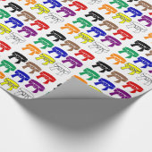 Martial Arts Rank Belts Wrappapier Cadeaupapier (Hoek)