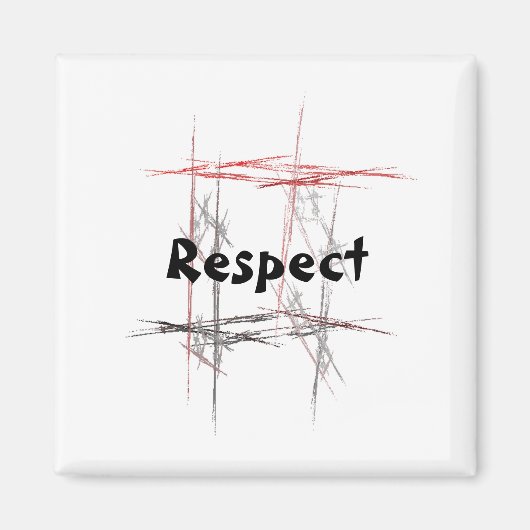 Martial Arts Respect Magnet (Voorkant)