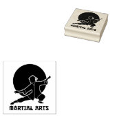 Martial Arts Rubberstempel (Gestempeld)