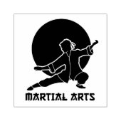 Martial Arts Rubberstempel (Afrduk)