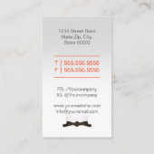 Martial Arts School / Karate dojo Visitekaartje (Achterkant)