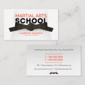 Martial Arts School / Karate dojo Visitekaartje (Voorkant / Achterkant)