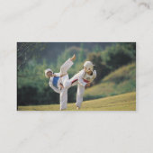 Martial Arts School Visitekaartje (Achterkant)