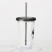 Martial Arts Second Degree Black Belt Acryl Drinkbeker (Rechts)